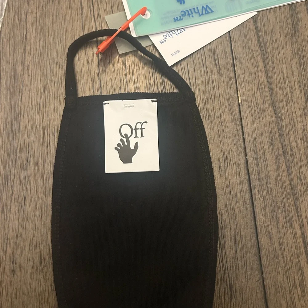 Off-White Black Face Mask